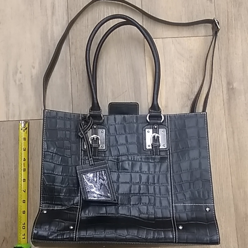 Wilsons leather tote/briefcase/laptop